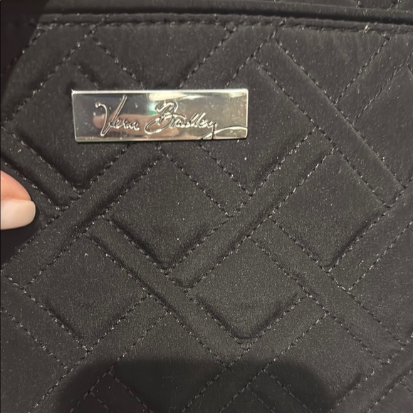 Vera Bradley Black Quilted Tote Bag - Picture 2 of 6